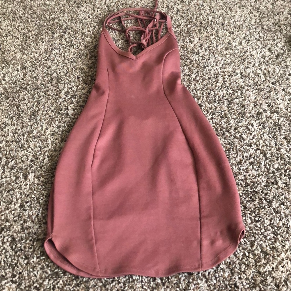 Strappy bodycon dress
